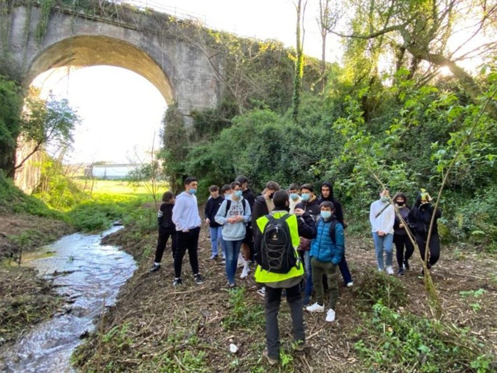 Paraísos baixo o lixo coidando do entorno