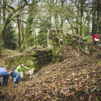 Paraísos baixo o lixo Voluntariado ambiental