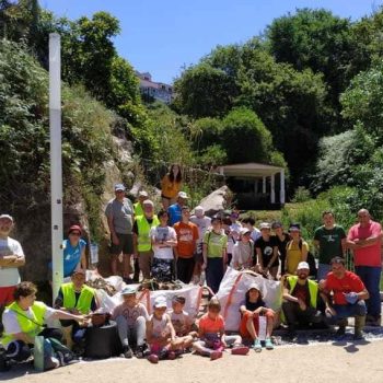 Paraísos baixo o lixo Voluntariado ambiental